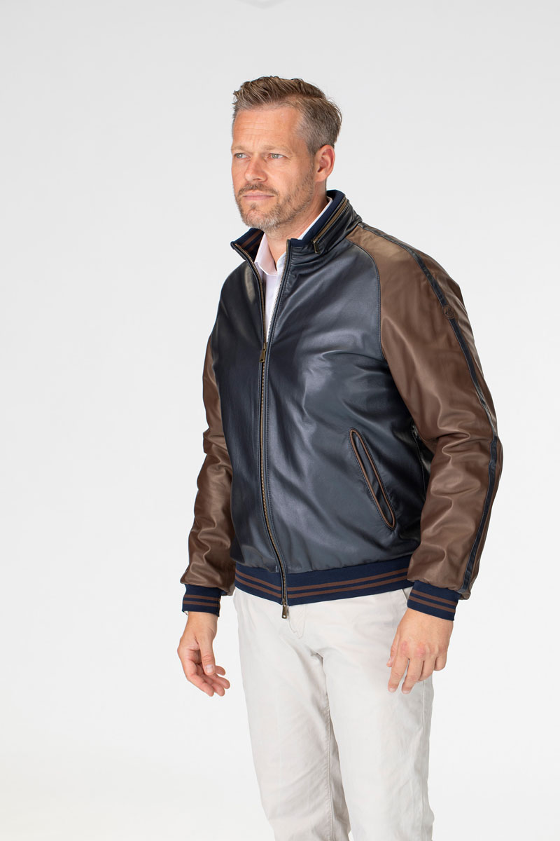 Heinz Bauer Lederjacke für Herren - Modell Marrakesch