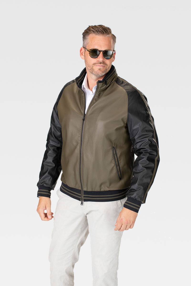 Heinz Bauer Lederjacke für Herren - Modell Marrakesch